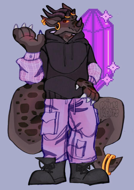 fullbody rendered commission example (SFW)