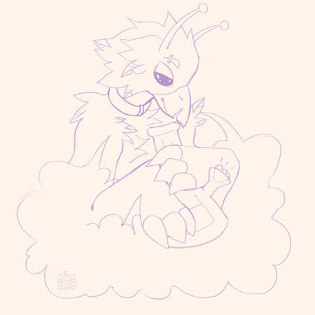 halfbody sketch (YCH)